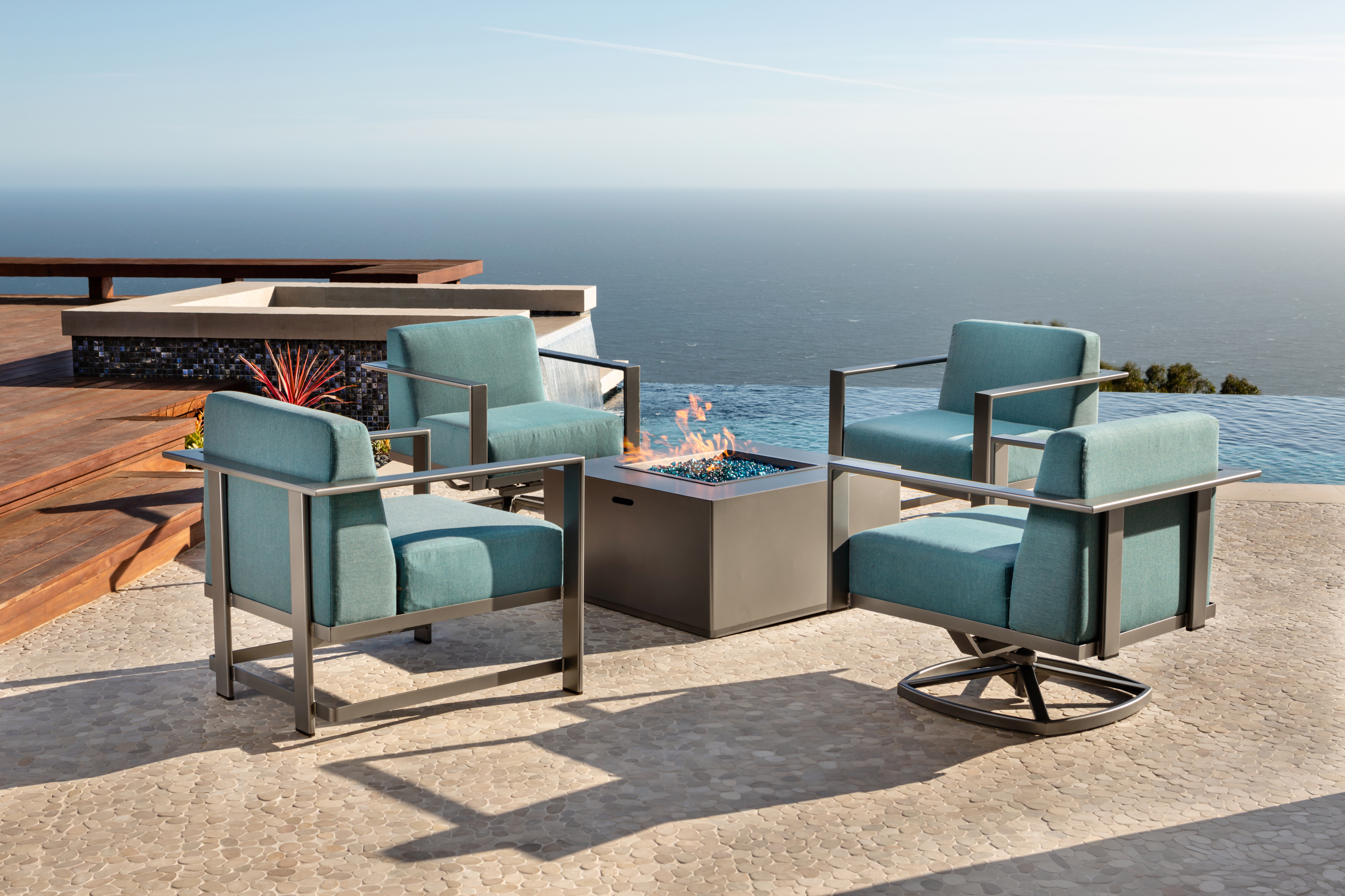 Studio Aluminum O W Lee Luxury Outdoor Furniture