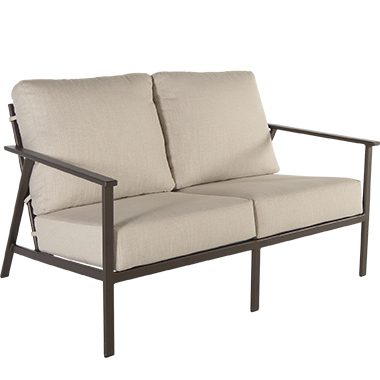 Love Seat - Aluminum & Wrought Aluminum - Marin 109