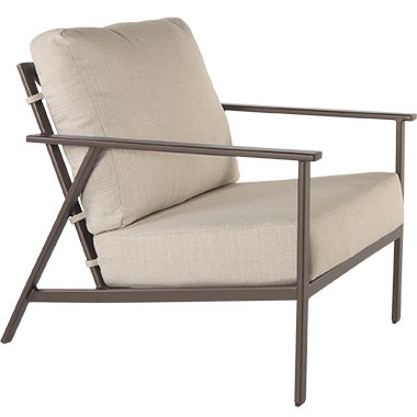 Lounge Chair - Aluminum & Wrought Aluminum - Marin 30