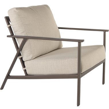 Lounge Chair - Aluminum & Wrought Aluminum - Marin 11