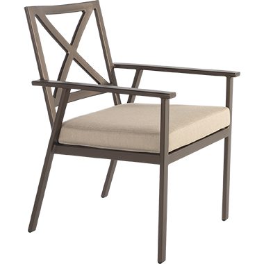 Dining Chair - Aluminum & Wrought Aluminum - Marin 95