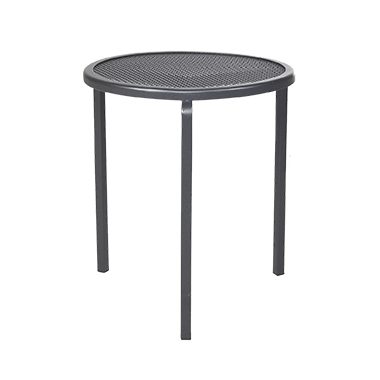 16″ Rd. Stacking Table - Fully Welded Tables - Pedestal Iron Tables 101