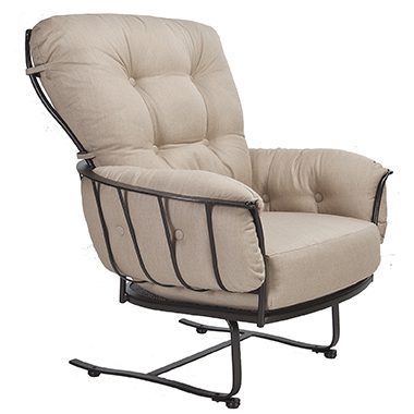 Spring Base Lounge Chair - Wrought Iron & Steel - Monterra 27