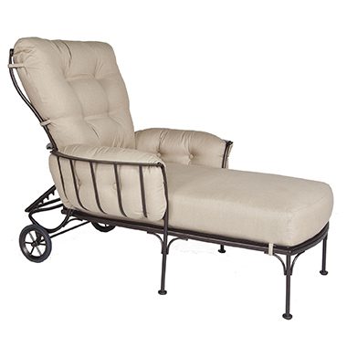 Adjustable Chaise - Wrought Iron & Steel - Monterra 13