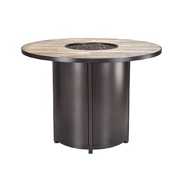 54" Rd. Counter Height Elba Aluminum Fire Pit - Casual Fireside - Elba 6