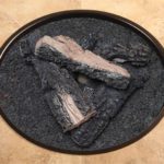 Ceramic Log Kit w/ Lava Granules - Fire Media 104