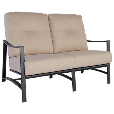 Love Seat - Aluminum & Wrought Aluminum - Avana 8