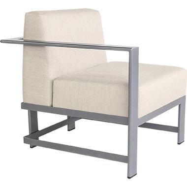 Right Sectional - Aluminum & Wrought Aluminum - Studio 151