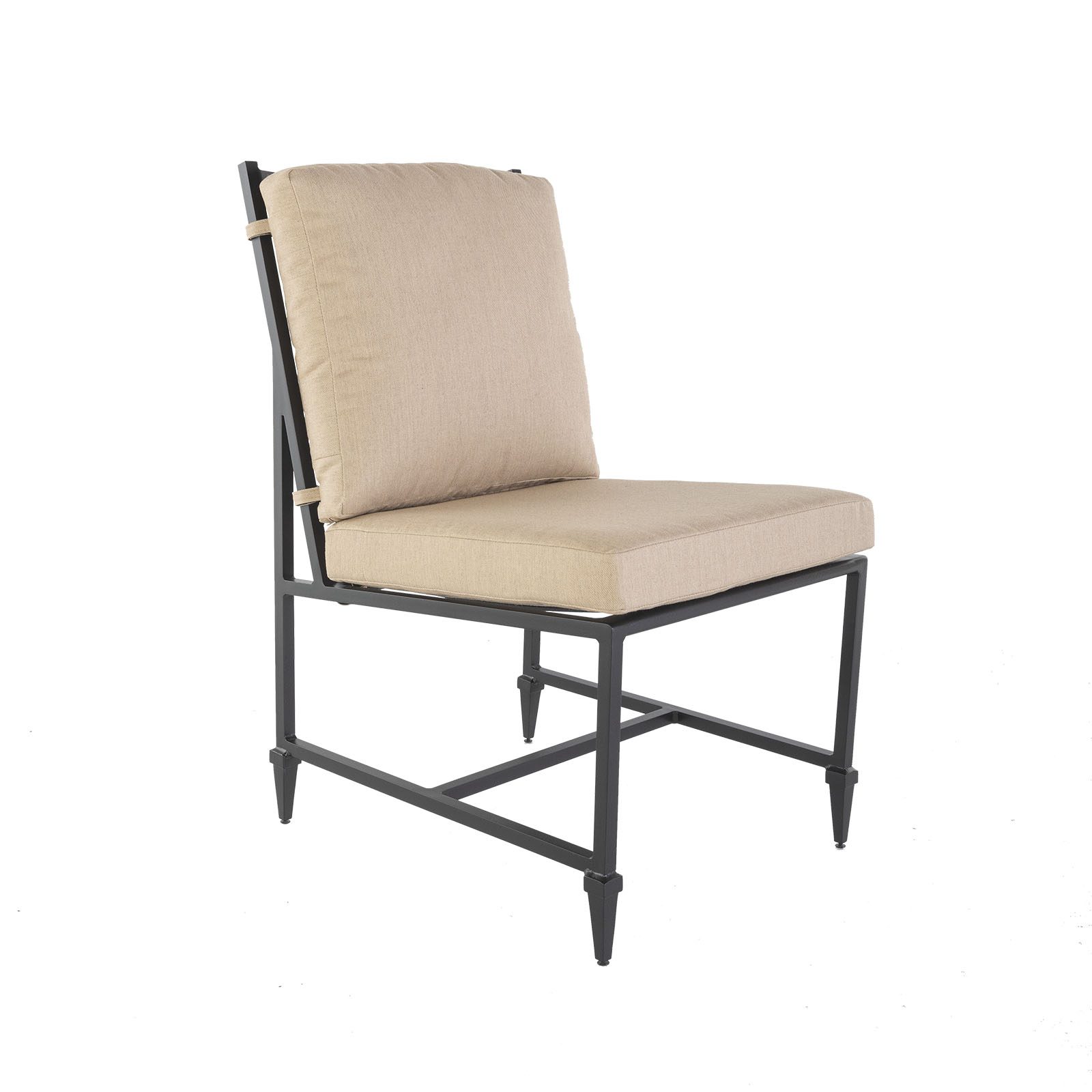 Dining Side Chair - Aluminum & Wrought Aluminum - Kensington 1