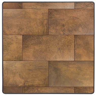 42" Square City Top - Porcelain Table Tops - City Series 18