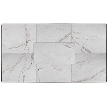 28 Inch x 50 Inch Top - Porcelain Table Tops - Fresco Series 14