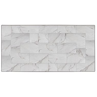 42 Inch x 84 Inch Top - Porcelain Table Tops - Fresco Series 17