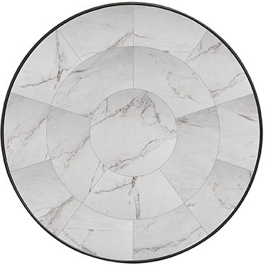 54 Inch Round Top - Porcelain Table Tops - Fresco Series 95