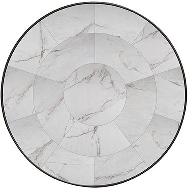 54 Inch Round Top - Porcelain Table Tops - Fresco Series 99