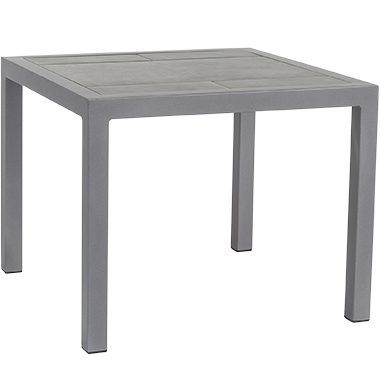 23" Sq. Side Table - Fully Welded Tables - Quadra Iron Tables 99