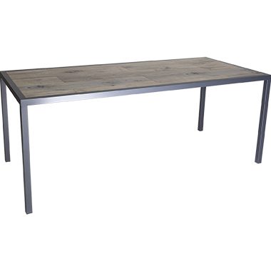 33" x 75" Dining Table - Fully Welded Tables - Quadra Iron Tables 107