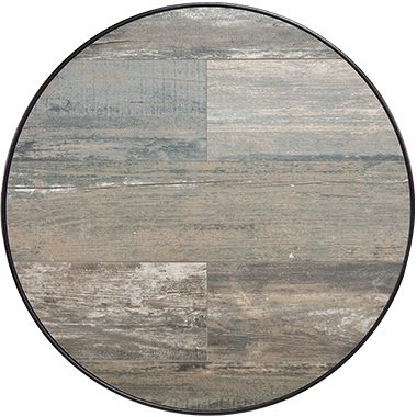 24 Inch Round Top - Porcelain Table Tops - Reclaimed Series 63