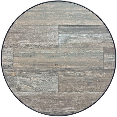 30 Inch Round Top - Porcelain Table Tops - Reclaimed Series 73