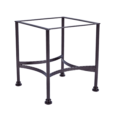 Dining Table Base - Wrought Iron & Steel - Classico-W 36