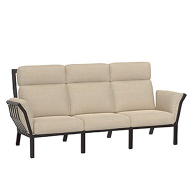 Max Sofa - Aluminum & Wrought Aluminum - Aris 16