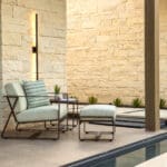 O.W. Lee Horizon Lounge Chair and ottoman