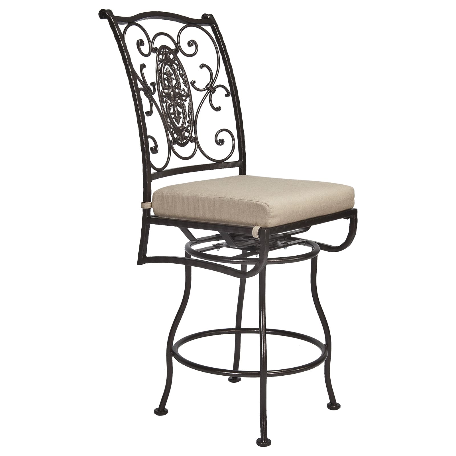San Cristobal Armless Swivel Counter Stool Icon