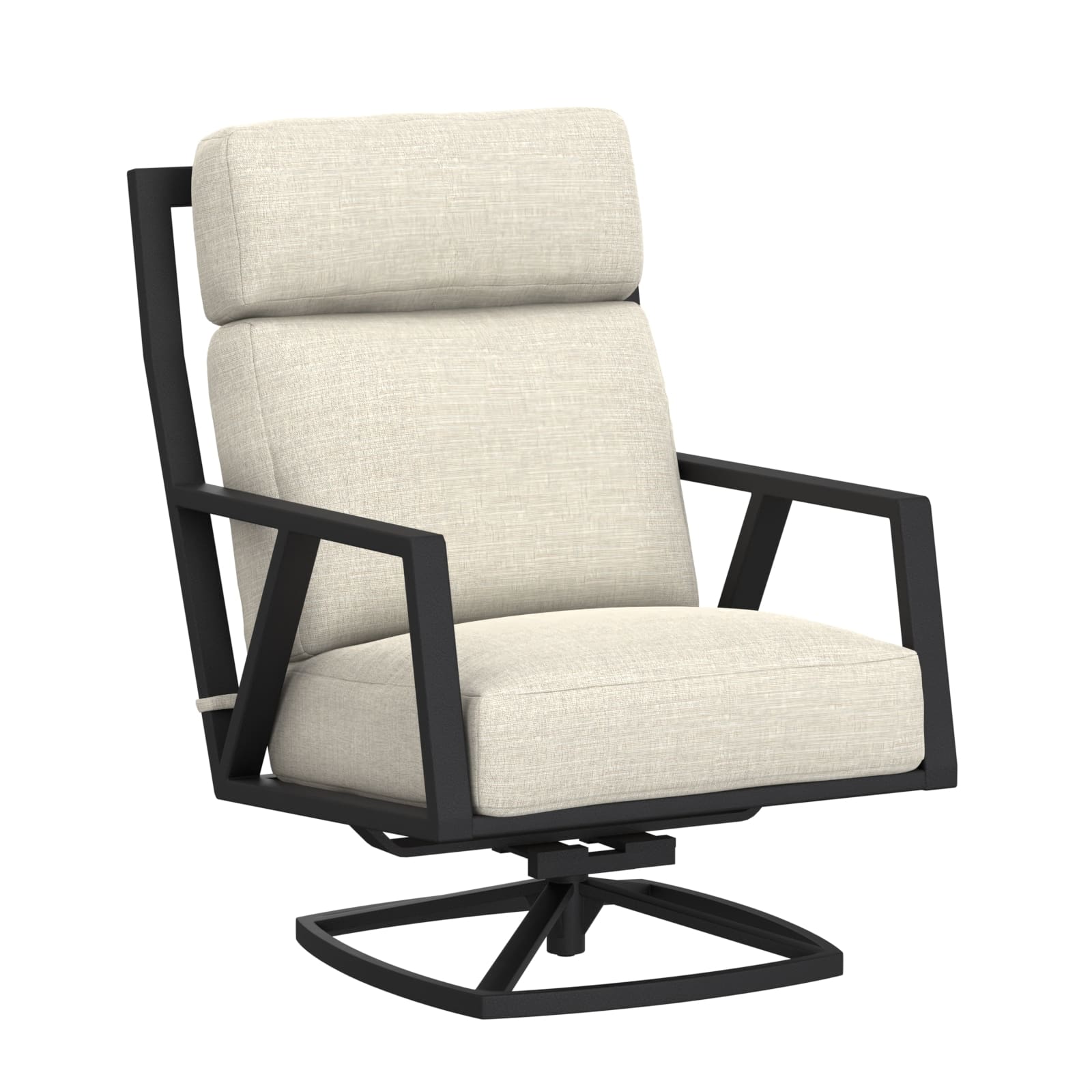 27175 SR Graphite Current Camera original - QUICK SHIP Aris Swivel Rocker Lounge Chair