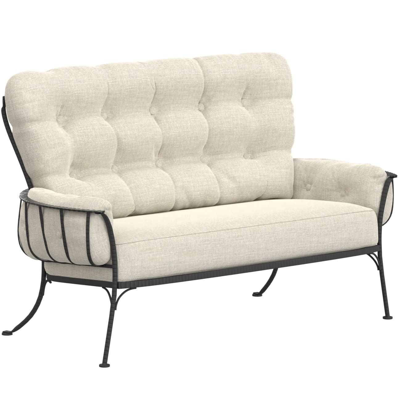 424 2MS Graphite 2025 - QUICK SHIP Monterra Urban Scale Love Seat