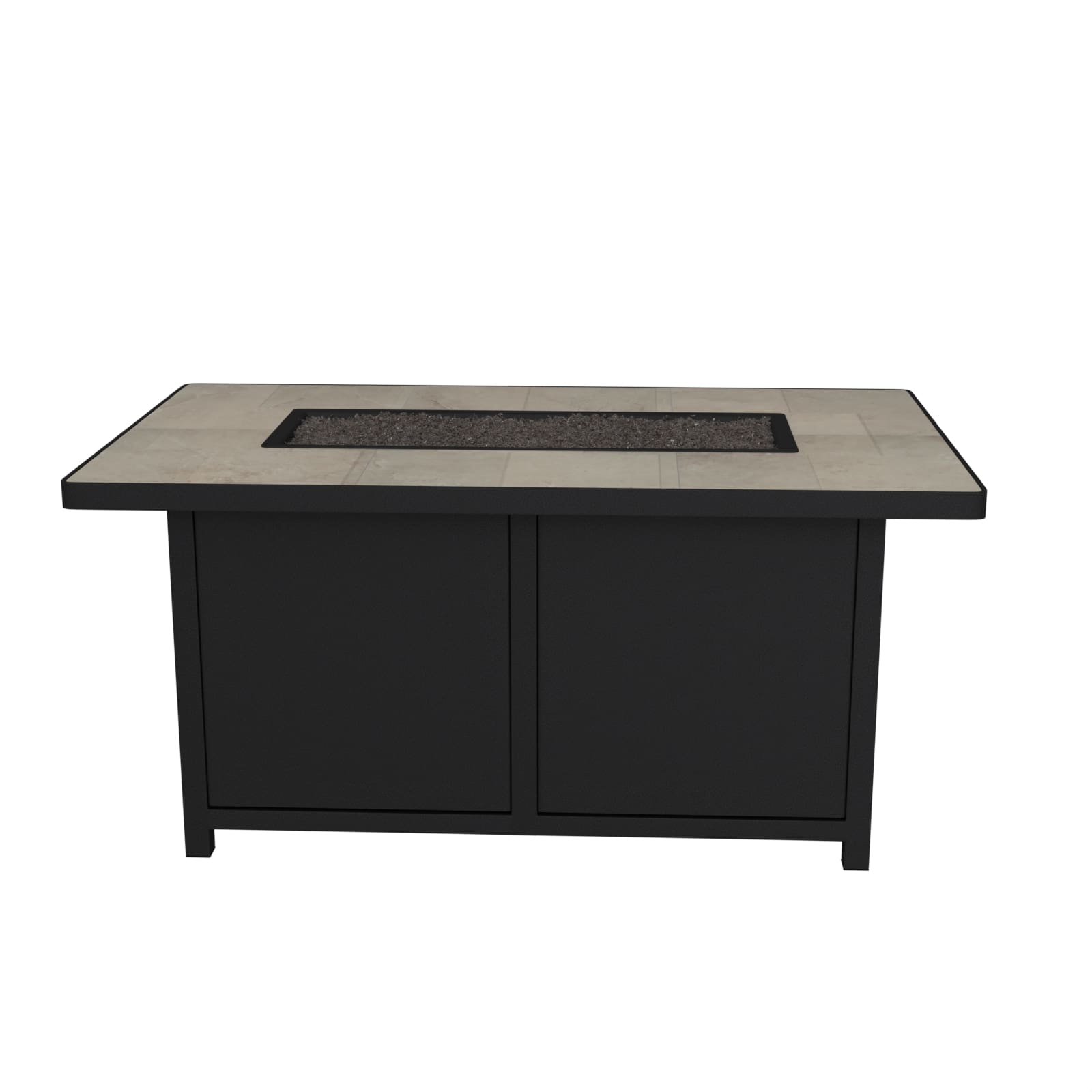 5122 3050RDC Graphite Summit Grey 3050 Fire Pit Icon standard - QUICK SHIP Elba 30x50" Chat Height Fire Pit - Graphite