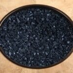 Black Crushed Fire Glass