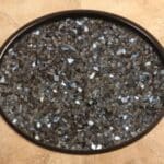 Smoke Mirrored Fire Glass