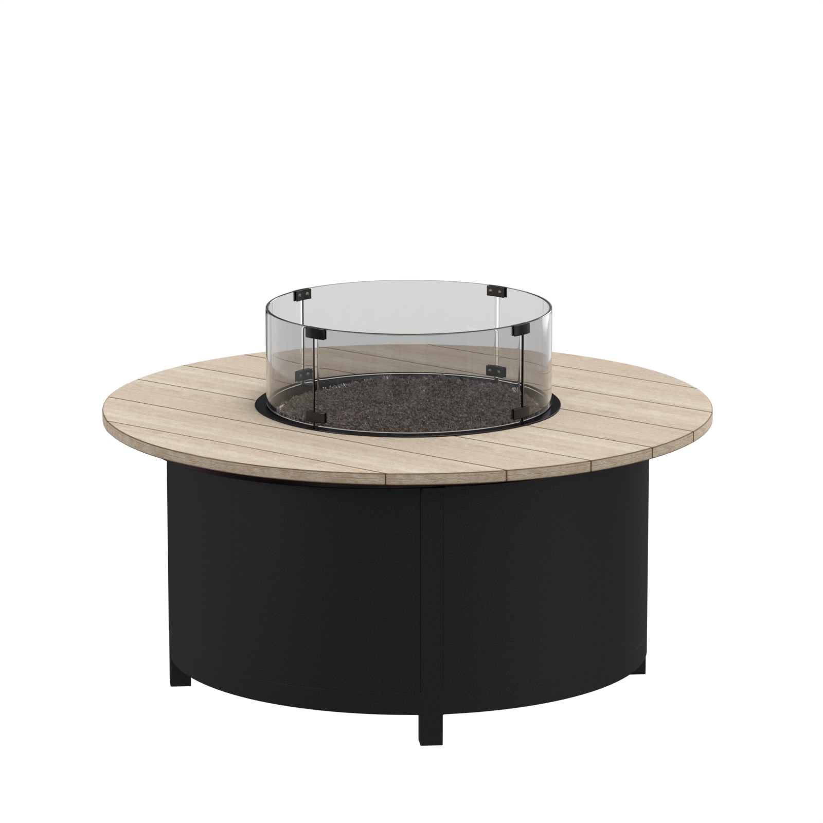 44" Round Oceanside Occasional Height Fire Pit