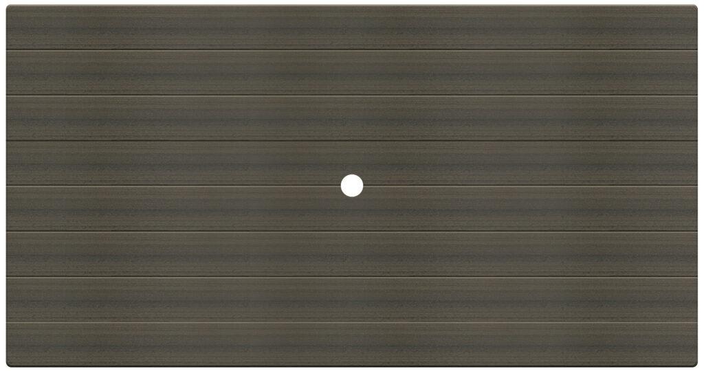 44x86" Oceanside Poly Lumber Table Top by O.W. Lee