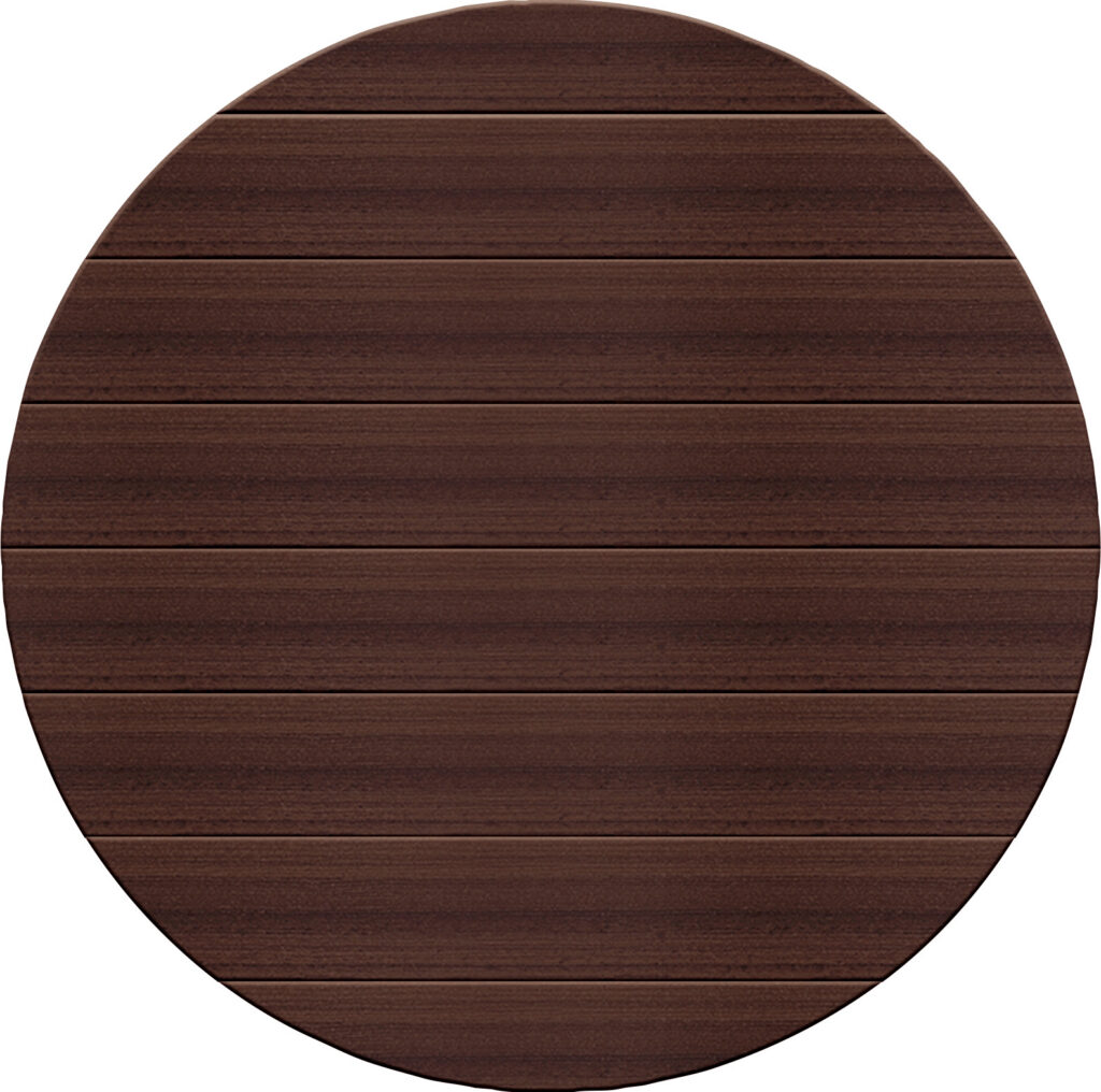 44" Round Oceanside Poly Lumber Table Top