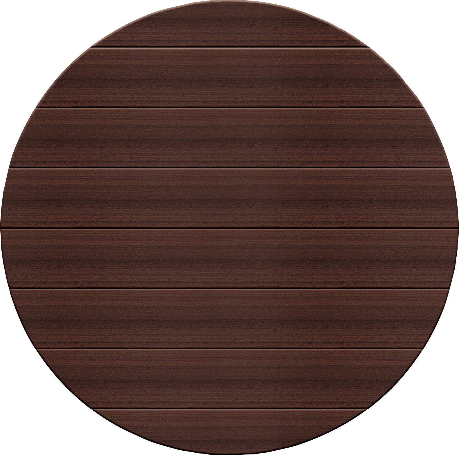 44" Round Oceanside Poly Lumber Table Top